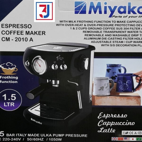 Miyako Espresso Coffee Maker CM-2010 A