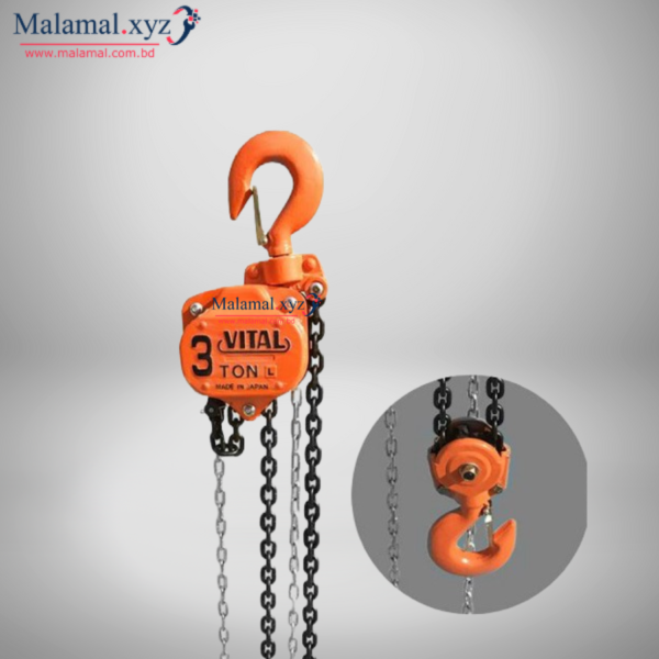3Ton 5Meter Chain Pulley