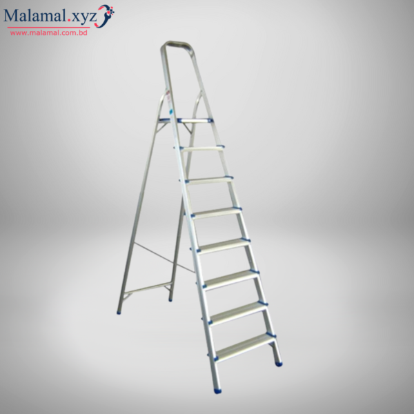Aluminum Platform Ladder 9Steps