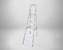 Aluminum Platform Ladder 6Steps